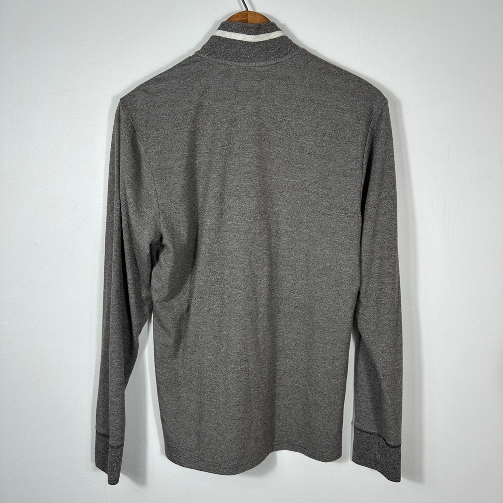 Polo Ralph Lauren Quarter Zip Pullover Mens Small Gray Heathered Knit - Picture 3 of 7